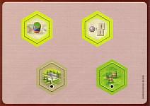 The Castles of Burgundy: 2nd Expansion – New Hex Tiles