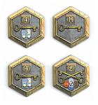 Terra Mystica: 4 Town Tiles