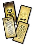 Betrayal at House on the Hill and Baldur's Gate Promo Cards: Green Devil Face & Snake