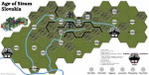 Age of Steam Expansion: Slovakia