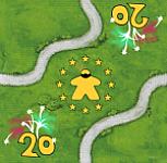 The Roads of Europe (fan expansion for Carcassonne)