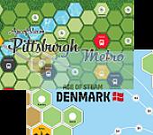 Age of Steam Expansion: Pittsburgh Metro / Denmark